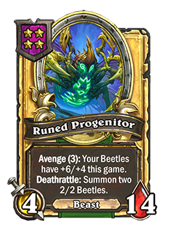 runed progenitor Golden — Patch 35.0.3